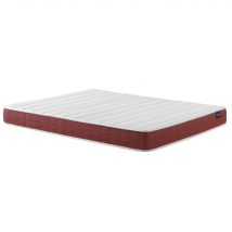 Matelas 140x190 hybride ferme en latex 60% naturel et mousse - Matelas adulte - Crépuscule 400 - Someo