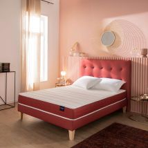 Ensemble adulte matelas, sommier, pieds, tête de lit, couette, oreiller - Crépuscule 400 160x200