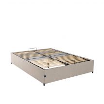 Sommier coffre - 160x200 Beige