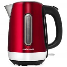 Morphy Richards 102785 Cordless Jug Kettle in Red 1 7L 3 0kW
