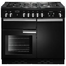 Rangemaster 111780 100cm Wide Professional Plus Gas Range Cooker in Bl