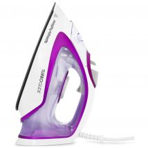 Morphy Richards 302000 TurboGlide Steam Iron Purple Ceramic Soleplate