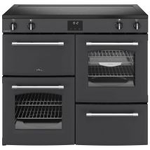 Belling 444411831 100cm Wide Farmhouse Induction Range Cooker in Anthr