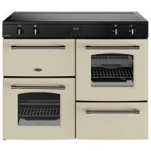 Belling 444411842 110cm Wide Farmhouse Induction Range Cooker in Cream
