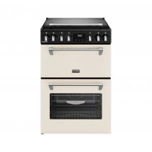 Stoves 444411845 60cm Wide Richmond Deluxe Dual Fuel Cooker in Cream