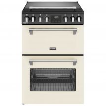 Stoves 444411848 60cm Wide Richmond Deluxe Double Oven Cooker in Cream