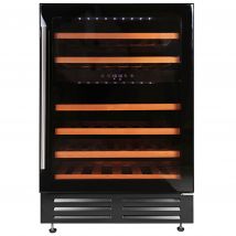 GDHA 444443283 60cm Integrated Wine Cooler in Black 46 Bottle Capacity