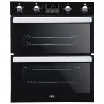 Belling 444444784 70cm Built Under Electric Double Oven Black
