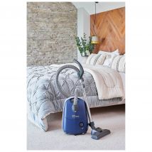 Sebo 92625CI Airbelt E1 Artic Cylinder Vacuum Cleaner Satin Blue
