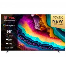 TCL 98P745K 98 4K HDR UHD Smart LED TV Dolby Vision IQ Atmos