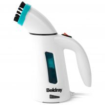 Beldray BEL0725TQN Handheld Garment Steamer Turquoise and White