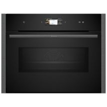 Neff C24MS31G0B N90 Built In Compact Electric Single Oven with Microwa