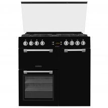 Leisure CC90F531K 90cm Chefmaster Dual Fuel Range Cooker in Black