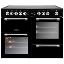 Leisure CK100C210K 100cm Wide Cookmaster Ceramic Range Cooker in Black