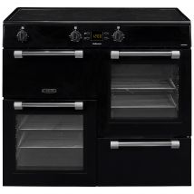 Leisure CK100D210K 100cm COOKMASTER Range Cooker in Black Induction