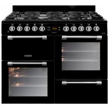 Leisure CK100F232K 100cm Wide Cookmaster Dual Fuel Range Cooker in Bla