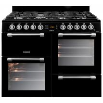 Leisure CK100G232K 100cm Wide Cookmaster Gas Range Cooker in Black