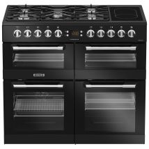 Leisure CS100F520K 100cm Wide Cuisinemaster Dual Fuel Range Cooker in