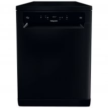 Hotpoint HFC3C26WCBUK 60cm Dishwasher in Black 14 Place Setting E Rate