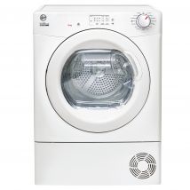 Hoover HLEH8A1LE H Dry 300 Lite 8kg Heat Pump Condenser Dryer in White