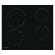 Hotpoint HR612CH 60cm 4 Zone Frameless Ceramic Hob Black Touch Control