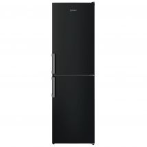 Indesit IB55732BUK 183cm High 50 50 Fridge Freezer in Black 54cm Wide