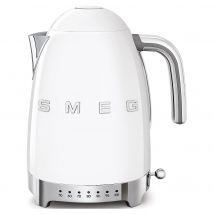 Smeg KLF04WHUK 50 s Style Variable Temperature Kettle White