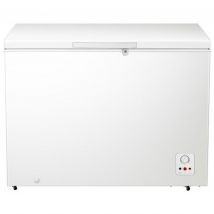 Fridgemaster MCF297E 111cm Chest Freezer in White 297 Litre 0 85m