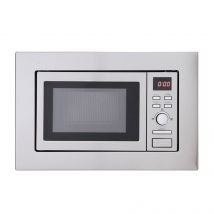Montpellier MWBI17 300 Built In Slim Depth Microwave Oven in St Steel