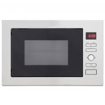 Montpellier MWBI72X Built In Microwave Oven with Grill in St Steel 900