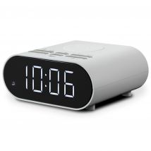 Roberts ORTUSCHARGEW Ortus Charge FM Bluetooth Clock Radio in White