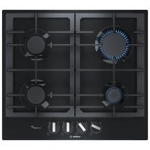 Bosch PCP6A6B90 Series 6 60cm 4 Burner Gas Hob in Black