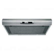 Hotpoint PSLMO65FLSX 60cm Visor Extractor Hood in St Steel 3 Speed Fan