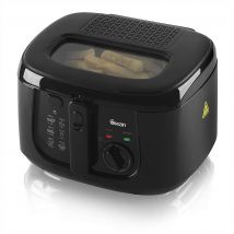 Swan SD6080BLKN 2 5 Litre Fryer in Black