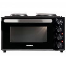 Daewoo SDA1610GE 42L Table Top Electric Cooker in Black 3000W