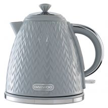 Daewoo SDA1820GE ARGYLE Cordless Jug Kettle Light Grey 1 7L 3kW