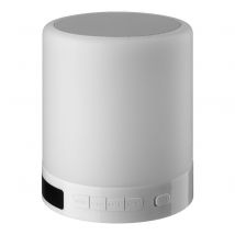 Monacor SLS 1 LED Bluetooth Speaker FM Radio and Alarm