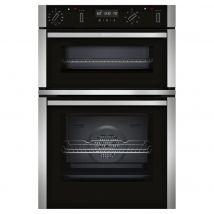 Neff U2ACM7HH0B N50 Built In Pyrolytic Double Electric Oven in Black w