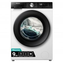 Hisense WF3S9043BW3 9kg 1400 Spin Washing Machine in White A Rated Con
