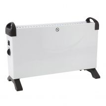 Warmlite WL41007 2000W Convector Heater in White 3 Heat Settings