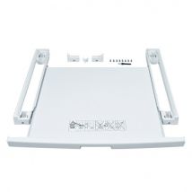 Bosch WTZ11400 Stacking Kit with Pull Out Shelf for Dryers in White