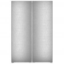 Liebherr XRFSF5240 American Fridge Freezer in Silver with Ice Plumbed