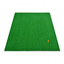 Hillman PGM Golf Artificial Turf 1.25m Practice Mat with Rubber Tee