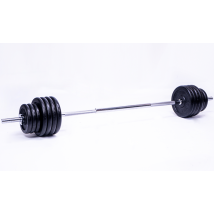 Ironman 60kg Standard Three-Piece Barbell Set