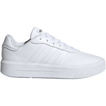 adidas Court Platform Sneaker Damen 01F7 - ftwwht/ftwwht/cblack 36 2/3