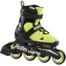 Rollerblade Microblade Inlineskate (36.5-40.5, neongelb/schwarz/weiß)