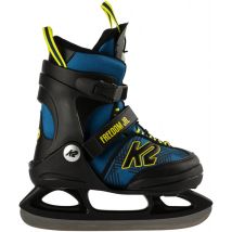 K2 Freedom Ice Boy verstellbarer Schlittschuh (32.0 - 37.0, blue/yellow)