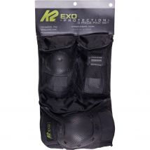 K2 Exo Pad Protektorenset (M, schwarz/anthrazit)