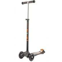 Micro Kickboard Maxi Micro deluxe mit T-Lenker (schwarz)
