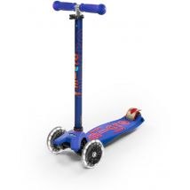 Micro Kinderkickboard Maxi Micro Deluxe LED (blue)